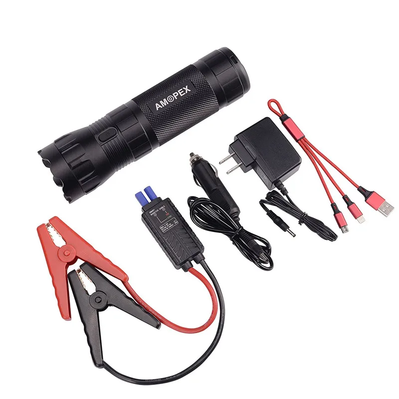 HCOOL Portable Jump Starter 12000mAh 400A Car Jump Starter Peak