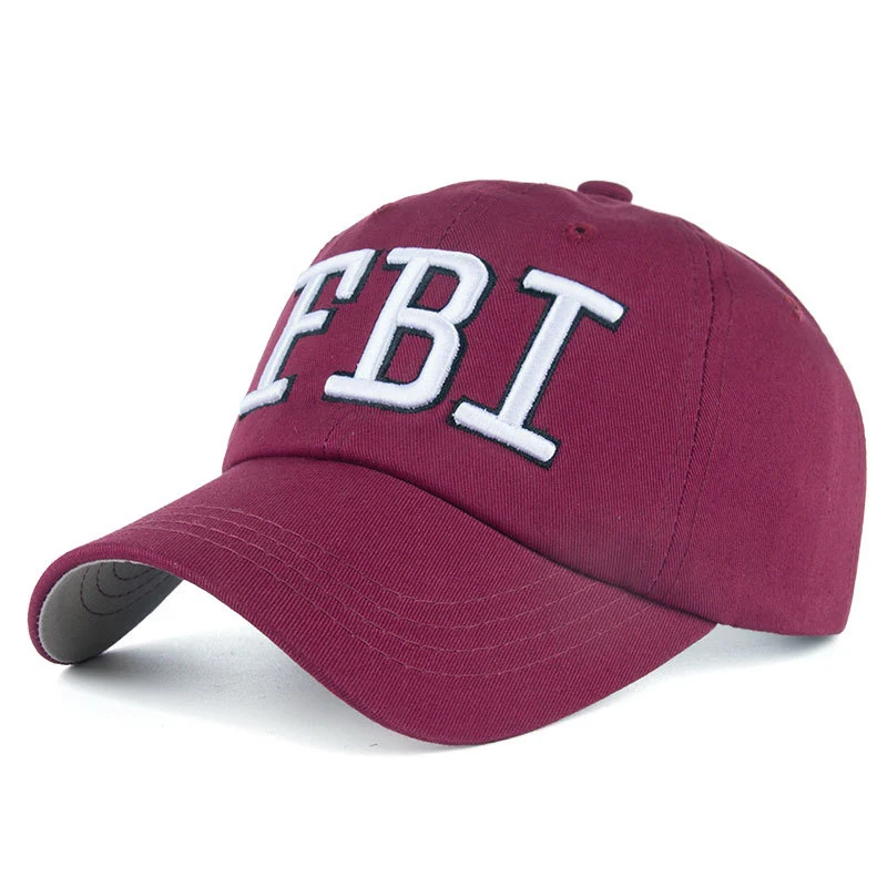 Fashion Letter Embroidery Baseball Cap FBI Brand New Outdoor Sport Snapback Hat Men Women Tactical Sun Caps Casquette CP0151 (3)