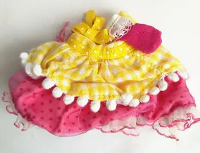 1/6 blyth Кукла одежда купальник для blyth azone s кукла licca Одежда Аксессуары для куклы 30 см - Цвет: Цвет: желтый