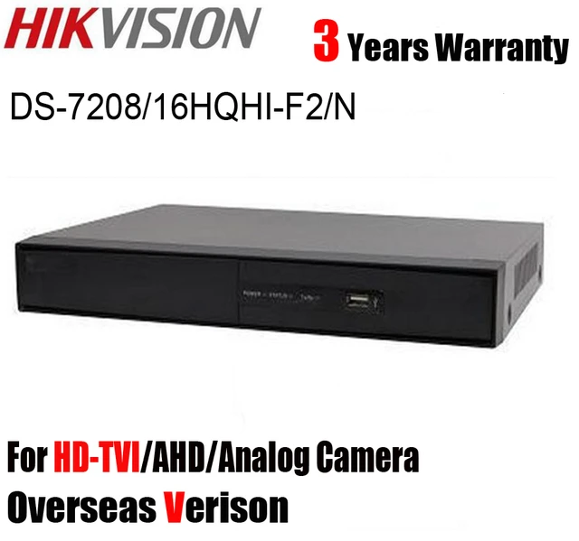 Dvr Hikvision Ds7208hghif1 N Caracteristicas Authorized Dealers www