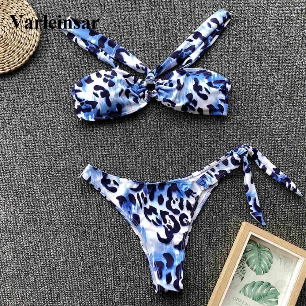 

2019 Sexy Brazilian Bikini Women Swimwear Female Swimsuit Two-piece Bikini set Padded Bather Bathing Suit Swim V1410
