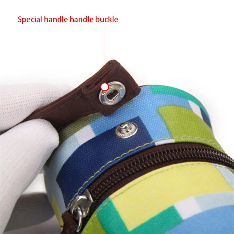 Baby Insulation Babu Feeding Milk Bottle Warmer Bag Portable Patchwork Baby Breast Milk Bottle Thermal Stroller Hang Tote BB5005 (5)