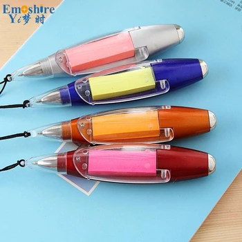 

Advertising Ballpoint Pen Custom Logo Ballpoint Pen Wholesale Multi-Functional Lanyard Stationery Notes Memo Pad C055