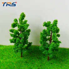 Teraysun 20 pcs árvores de arame escala 80/30 fio de ferro em miniatura de árvore para o modelo de trens layout escala ho