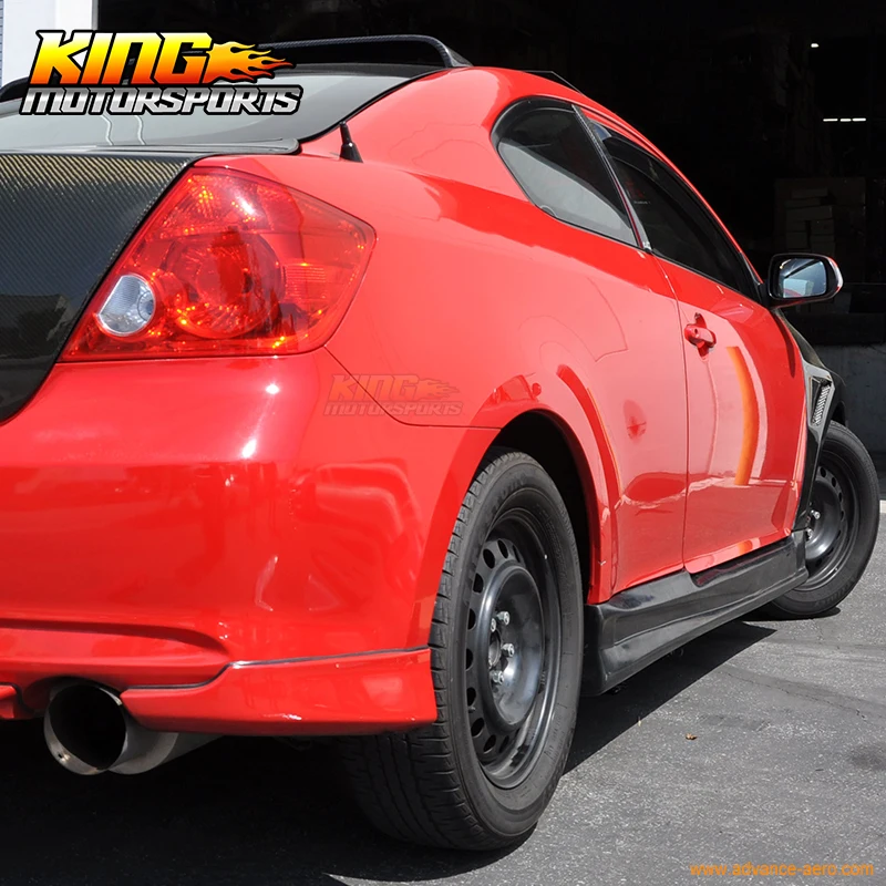 Подходит 05 10 Scion TC боковая юбка бодикит поли уретан глобальная бесплатная