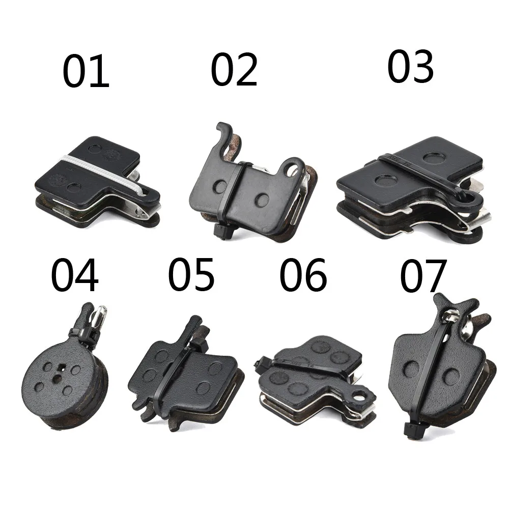 

1Pair Cycling Mountain Road Bicycle Bike MTB Disc Brake Pads Blocks Accessories Reduce squeal when braking rubber Durable A70