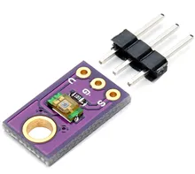 TEMT6000 sensor de luz ambiente, analógico módulo de intensidade de luz, sensor de luz visível
