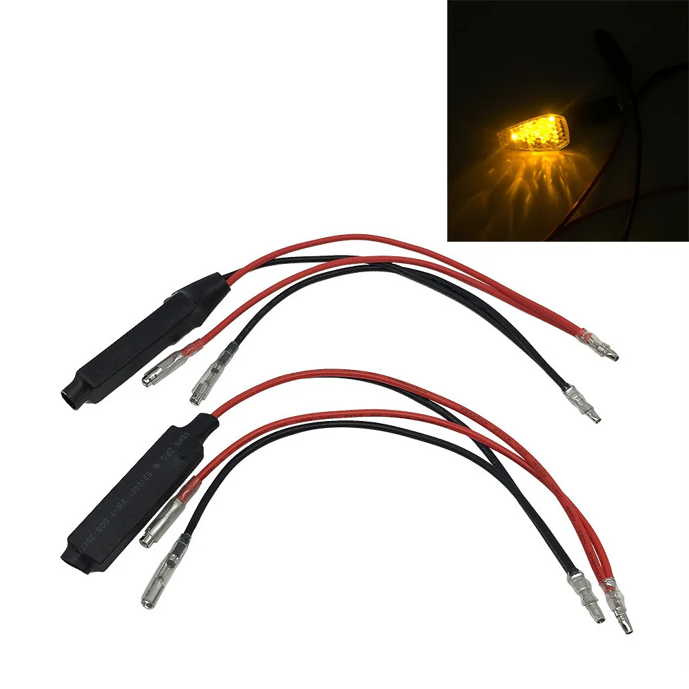 

New 12V Motorcycle LED Turn Signal Decoder Troubleshoot Unusual Lighting Hyper Blink on LED Motorcycle Accessories 2019