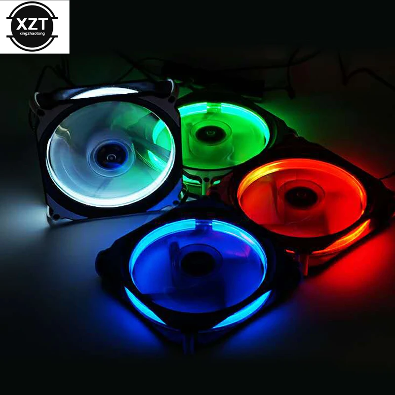 1PCS LED Silent Fan Original Eclipse For PC Computer Chassis Case Heatsink Cooler Cooling DC 12V 4PIN 3PIN 45CFM | Компьютеры и офис