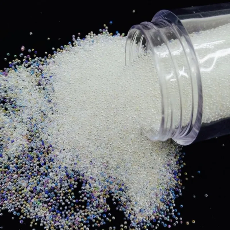 10-g-box-No-Hole-Micro-Nail-Art-Beads-iridescent-clear-AB-color-0-6-1