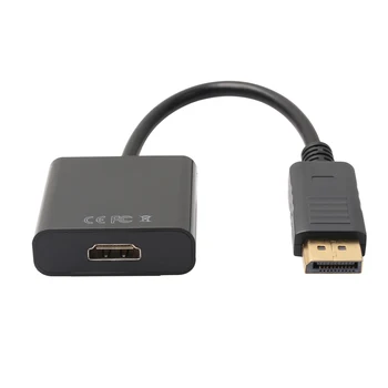 

Display Port DP Male to HDMI Female Adapter Cable Converter 8 Inches Length Connector for Dell for HP for PC /Graphics Card