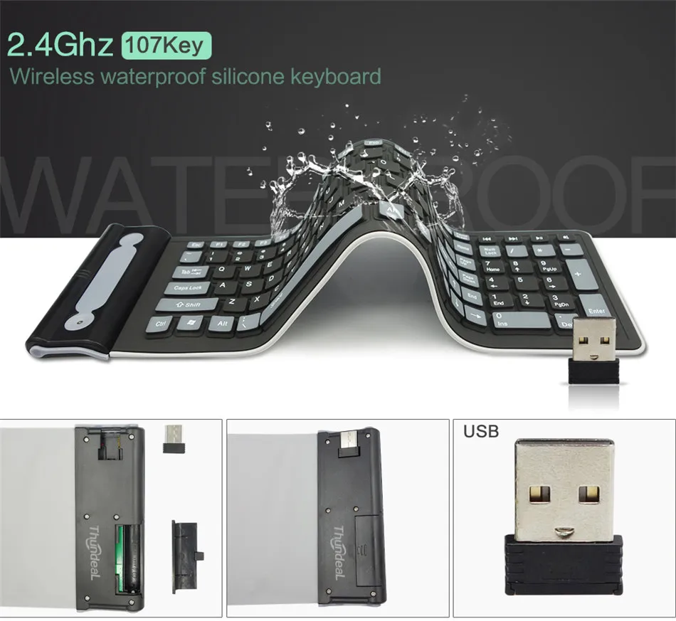 Keyboard water resistant