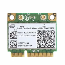 Двухдиапазонный 300 м 2,4+ 5G Беспроводной Wi-Fi PCI-E карта для Intel Advanced-N WiMAX 6250 для IBM для lenovo FRU 60Y3195 C26