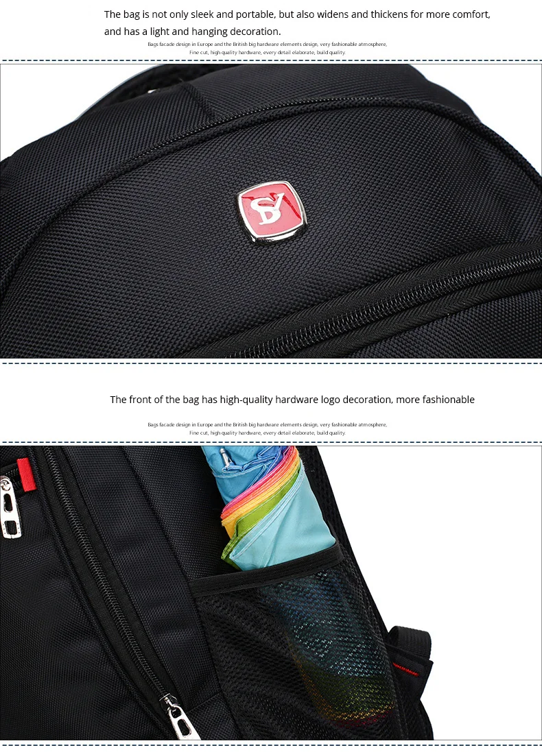 Новое поступление, мужской рюкзак, школьная сумка для подростков, сумка Оксфорд, водонепроницаемый рюкзак, мужской повседневный нейлоновый высококачественный рюкзак