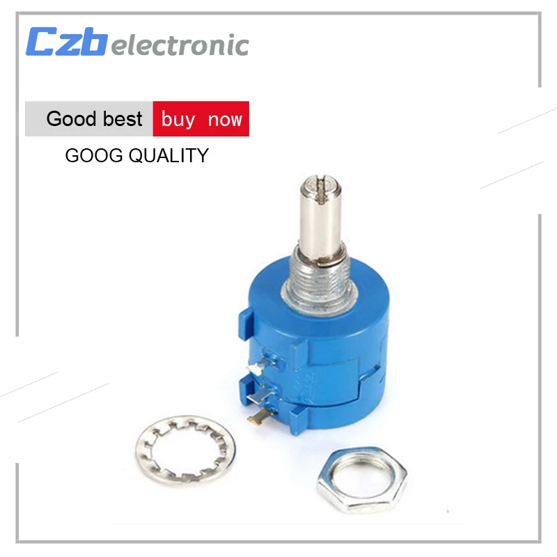 

3590S-2-103L 3590S 10K ohm Precision Multiturn Potentiometer 10 Ring Adjustable Resistor