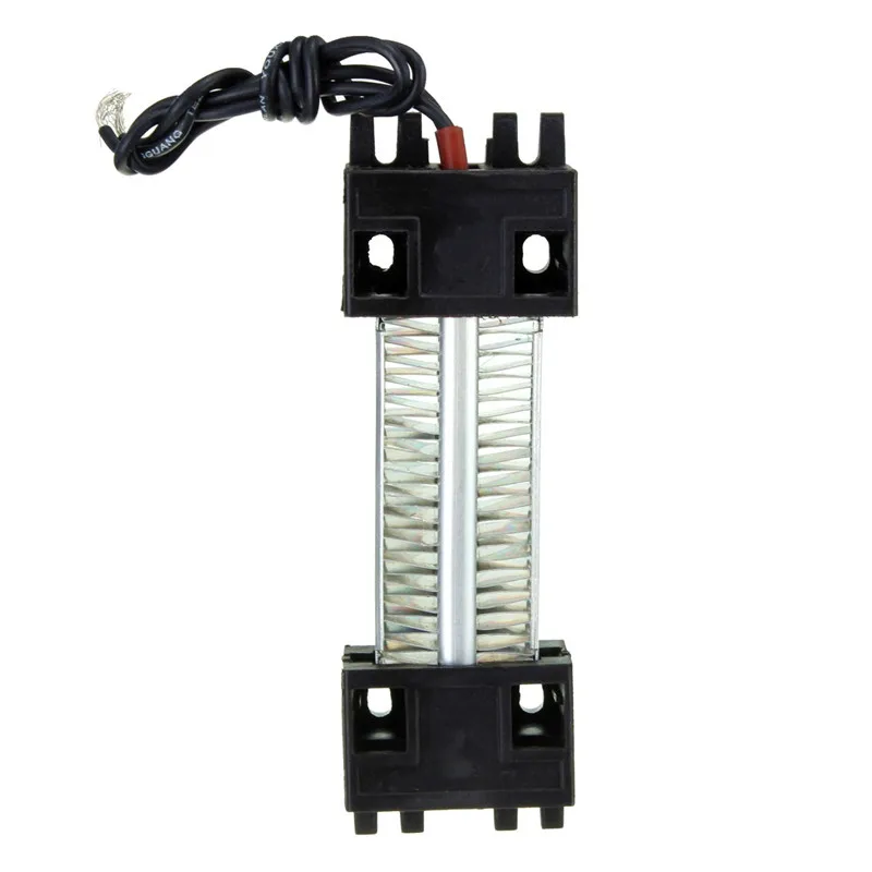 

100W 220V AC/DC Insulated Ceramic Thermostatic PTC Heating Element Electric Air Heater 11.5 x 3.5cm Tool Parts