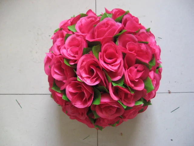 SPR 15 см Слива с зелеными листьями, Свадебный Цветочный шар, праздничное украшение цветок шар, праздничное оформление цветок