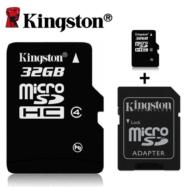 Kingston – carte mémoire micro sd SDHC/SDXC, classe 10, 8/16/32/64/128/128  go, SDHC/UHS-I - AliExpress
