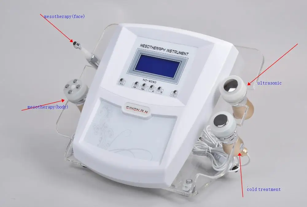Без иглы мезотерапия машина электропрация холодный молоток терапия Уход за кожей лица машина инструменты с сертификатом CE