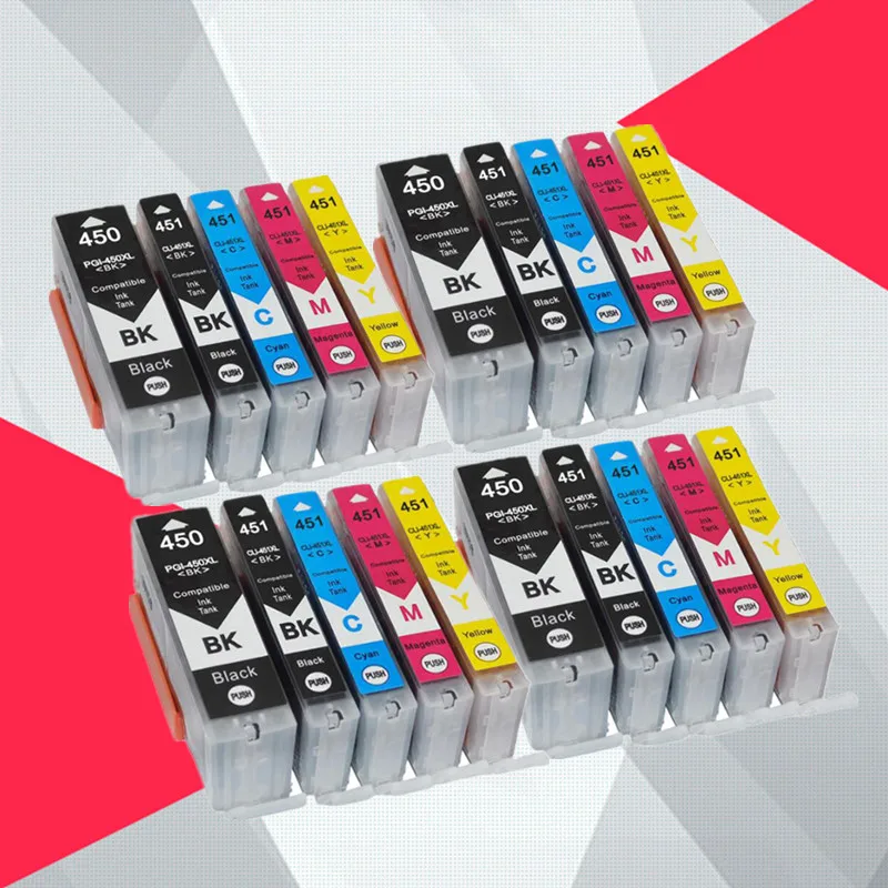 PGI-450 PGI 450 CLI 451 pgi450 совместимый картридж с чернилами для принтера canon PIXMA MG5440 MG5540 MG5640