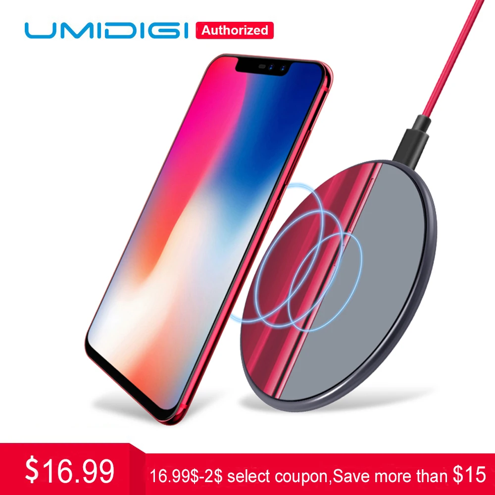 Umidigi Q1 Беспроводной быстро Зарядное устройство для Z2 Pro samsung Galaxy S9 S8 S7 iPhone 8X8 плюс