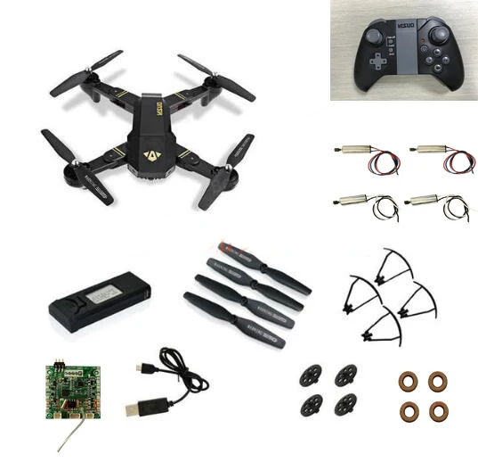 XS809 XS809HW XS809W складной RC Квадрокоптер Дрон запасные части CW CCW blade 4 шт./компл.| |