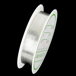 Versatile Alloy Copper Wire for Jewelry Crafting - Multiple Thicknesses and Finishes (Silver)