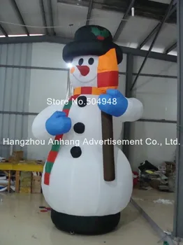 

Small Outdoor Inflatable Christmas Snowman