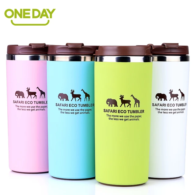 Coffee Mug Cup Stainless Steel Thermo Tea Milk Water Coffee Mug Cup Stainless Steel Thermo Tea Milk Water Bottle Drinkware Giraffe Mugs