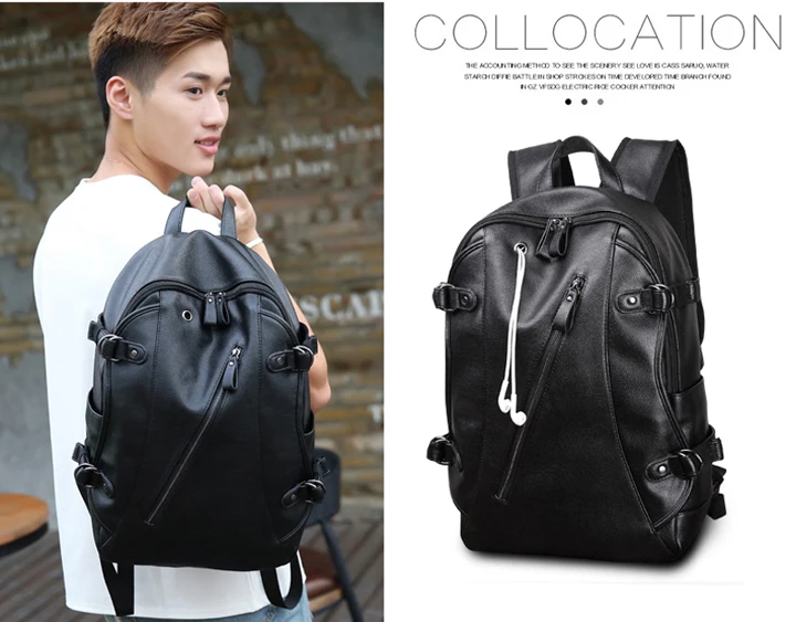 Coofit Men Anti Theft Backpack With 