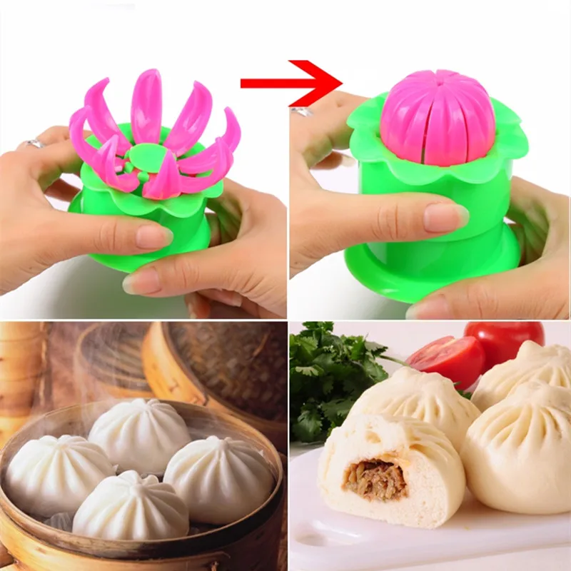 New Arrival,Pastry pie steam bun dumpling maker mold mould Diy tool