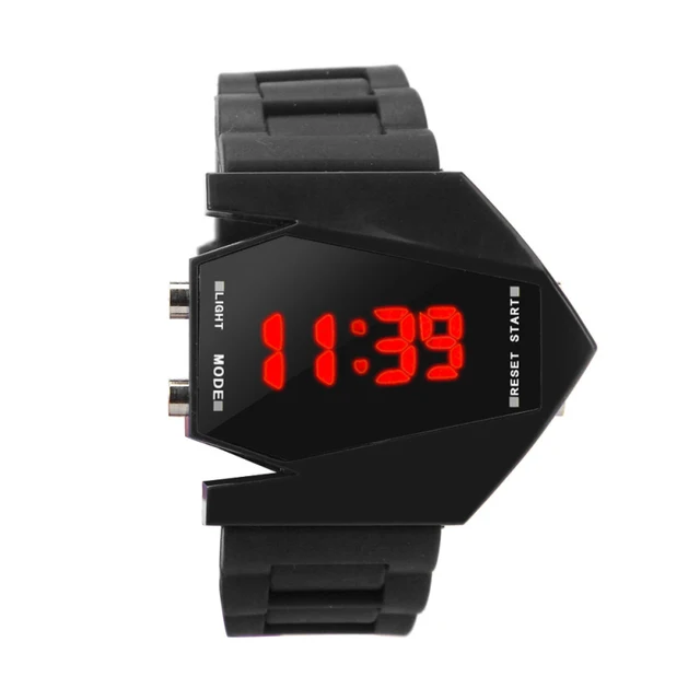 Splendid Waterproof Children Boys Digital LED Sports Airplane Aivator Pilot LED Splendid Waterproof Children Boys Digital LED Sports Airplane Aivator Pilot LED