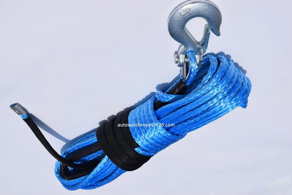 الأزرق 10 مللي متر * 30 m الاصطناعية حبل رفع ، الأطياف ونش كابل ، ATV ونش كابل ، استبدال حبل رفع الأزرق 10 مللي متر * 30 m الاصطناعية حبل رفع ، الأطياف ونش كابل ، ATV ونش كابل ، استبدال حبل رفع