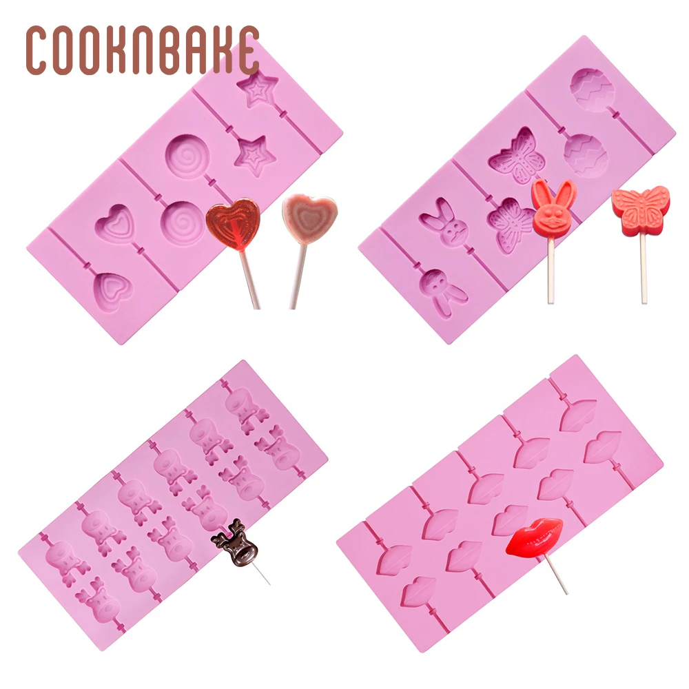 COOKNBAKE силиконовые формы для леденцов форма шоколада сладкий сахар Инструмент