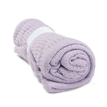 

Newborn Baby Blankets Super Soft Cotton Crochet Summer Candy Color Prop Crib Casual Sleeping Bed Supplies Hole Wrap