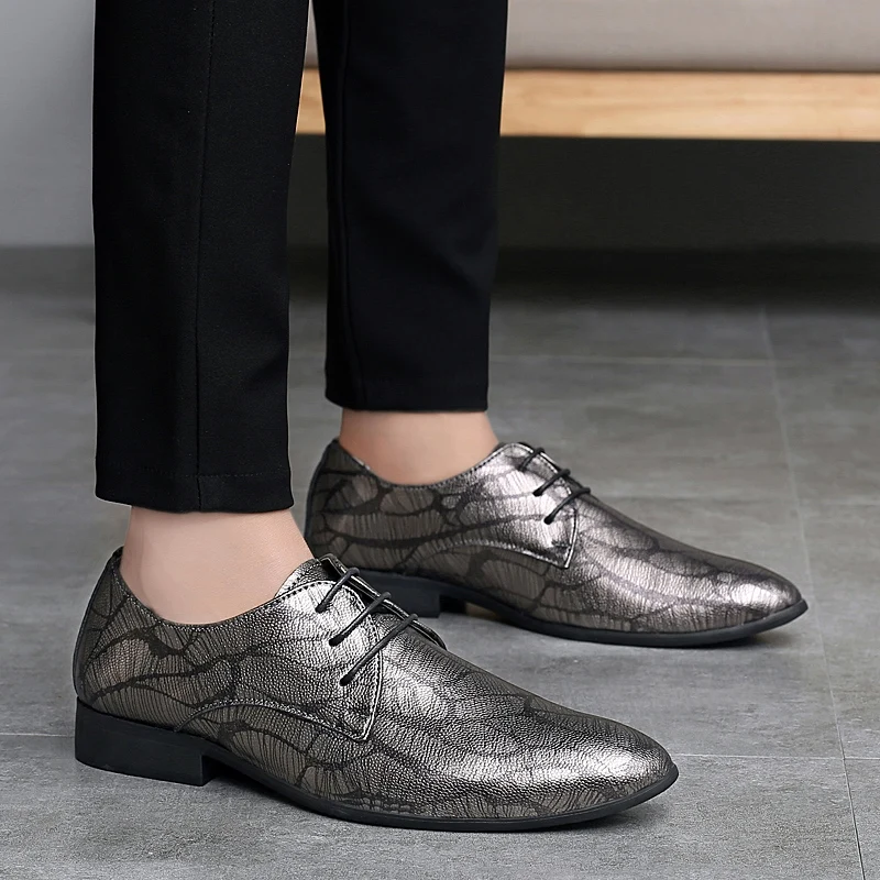 designer blue camouflage leather men shoes luxury brand snake skin wedding dress male footwear fashion man oxford shoes for men (52)