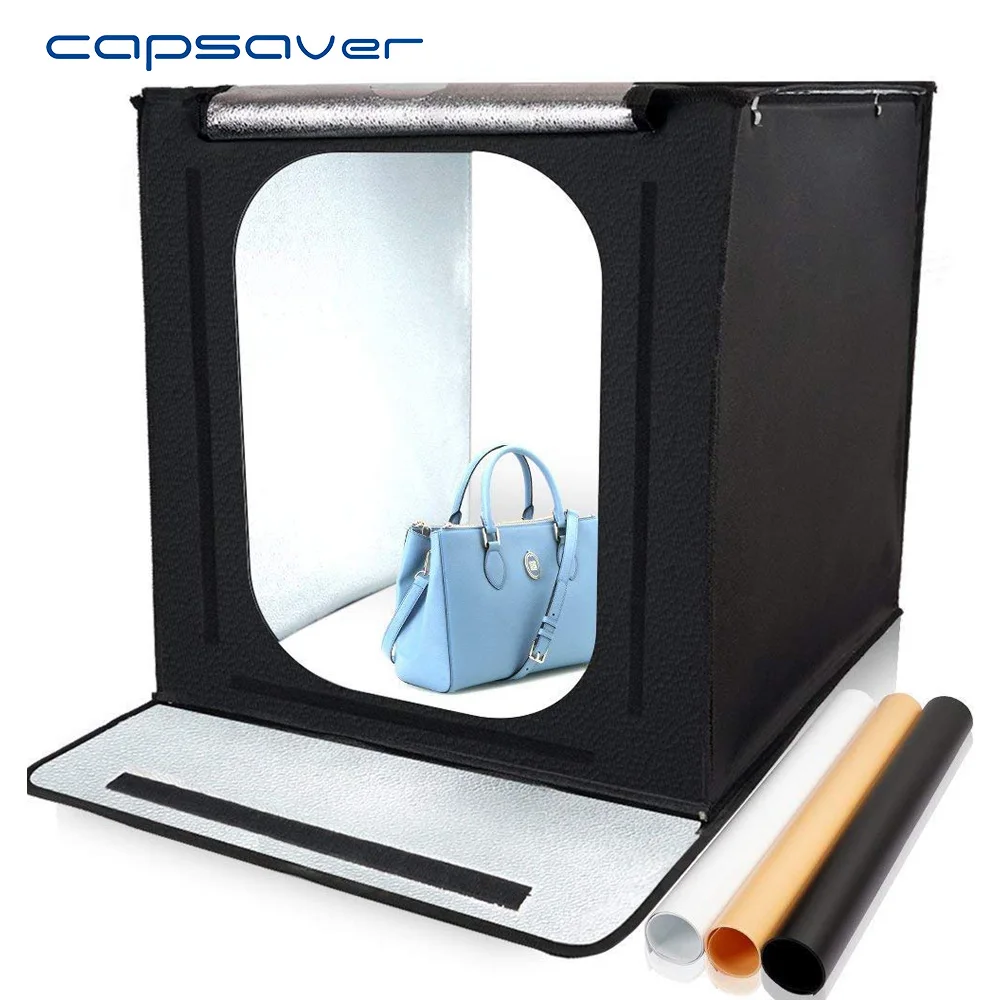 Светодиодный светильник capsaver F40 40*40 см портативный складной фотостудия палатка