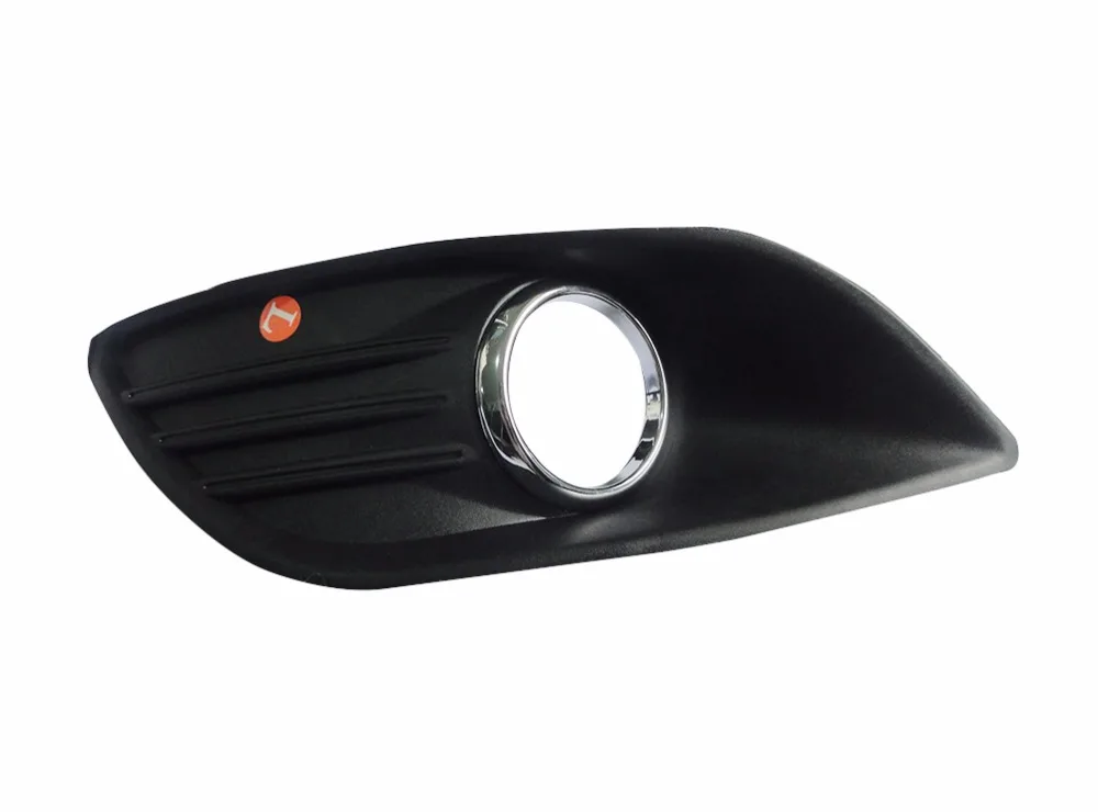 

1Pcs Front Lower Bumper Fog Light LampGrille Cover With Hole Left Driver Side For Ford Focus 2009-2011