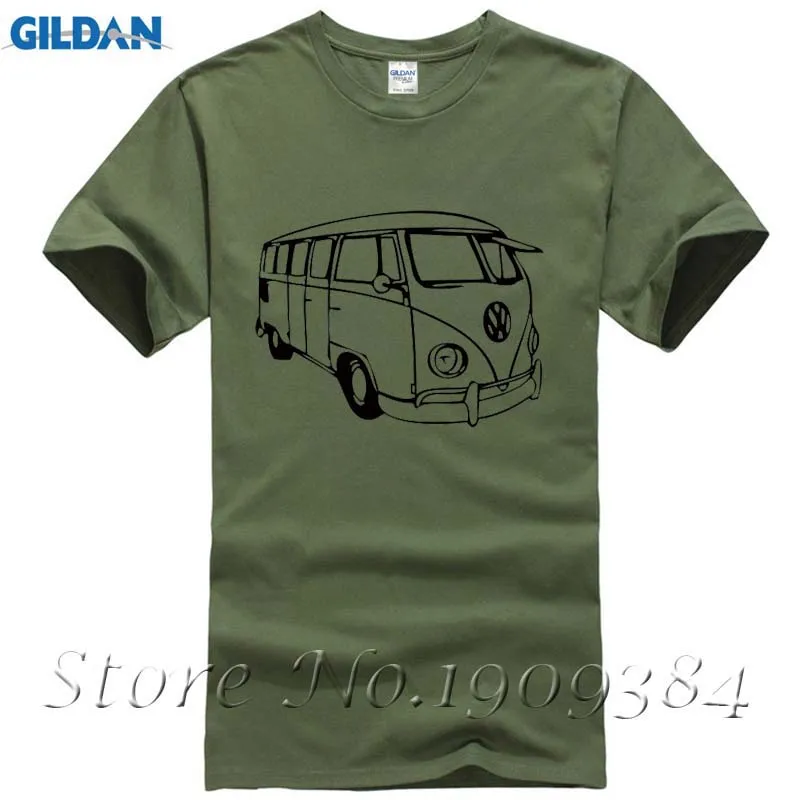 

Vw Bus t-shirt Top Cotton Men T Shirt Short Sleeves Cotton Fashion Free Shipping Loose Clothes Summer Top Tee