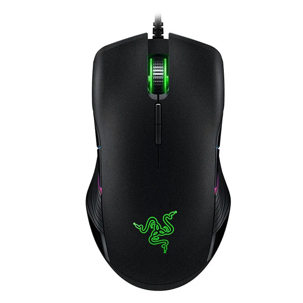 Проводная игровая мышь razer Lancehead Tournament Edition 16000 dpi, 9 Кнопок, 5G, оптическая сенсорная игровая мышь для ПК, геймера, компьютера - Цвет: Grey