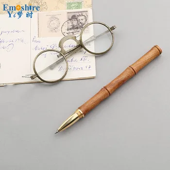 

Mahogany Signature Pen Creative Commemorative Gifts Office Ballpoint Pen Business Gifts Roller Ball Pen Custom Logo P361