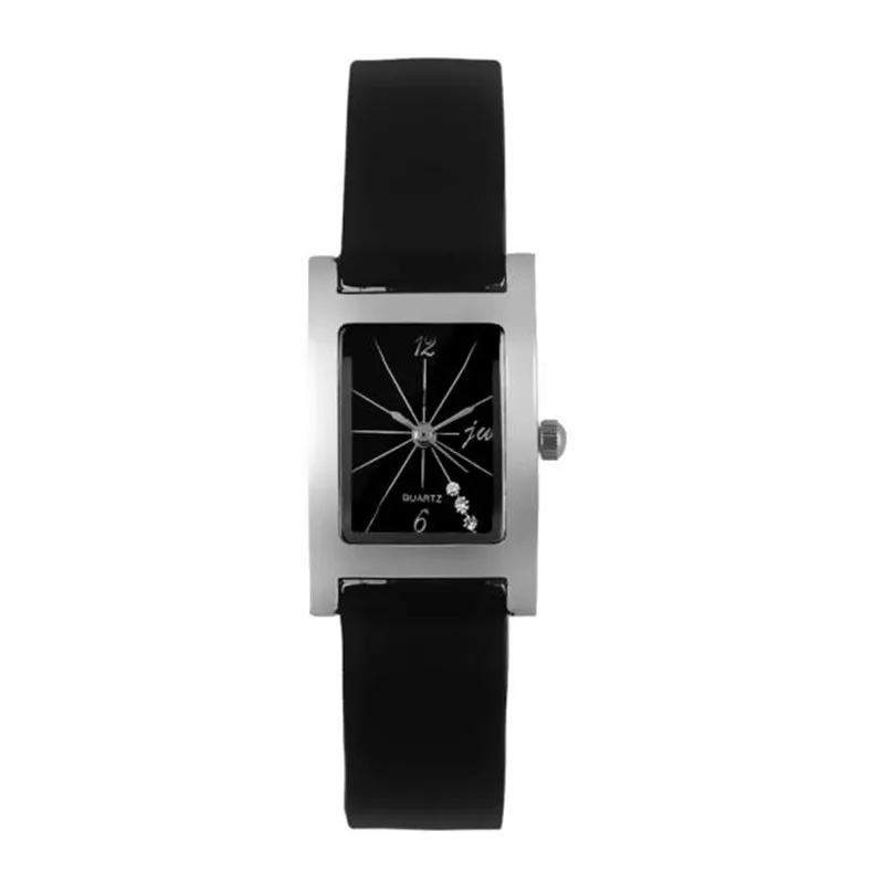 FHD наручные часы для женщин новый модный бренд искусственная кожа высокого