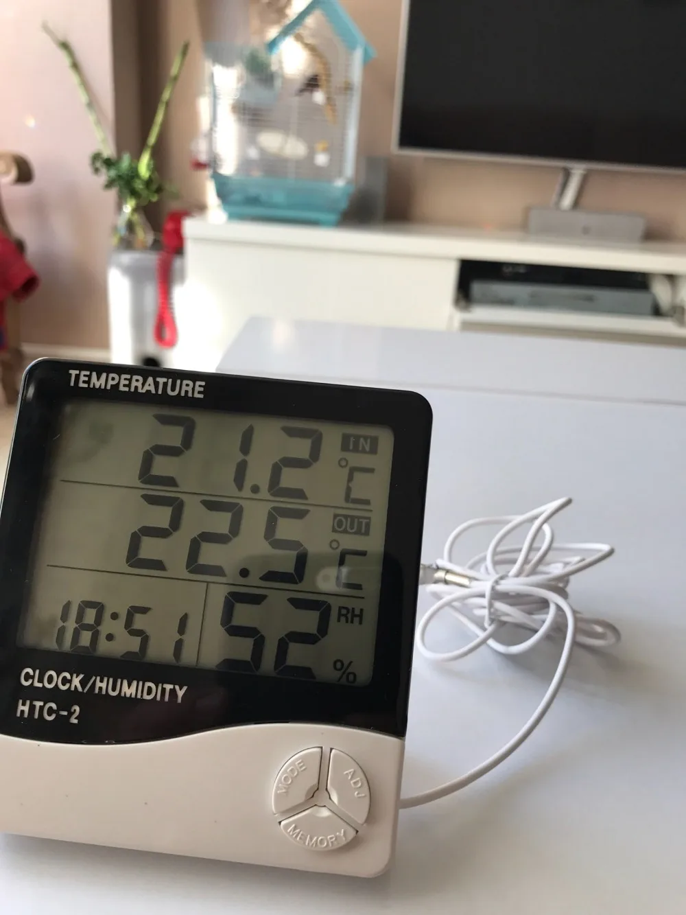 HTC 2 Digital Barometer Thermometer hygrometer Temperature Humidity