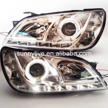 

2001-2005 Year For Lexus for IS200 IS300 LED Head Lamp Front Light for original car with HID Kit Chrome Housing SN
