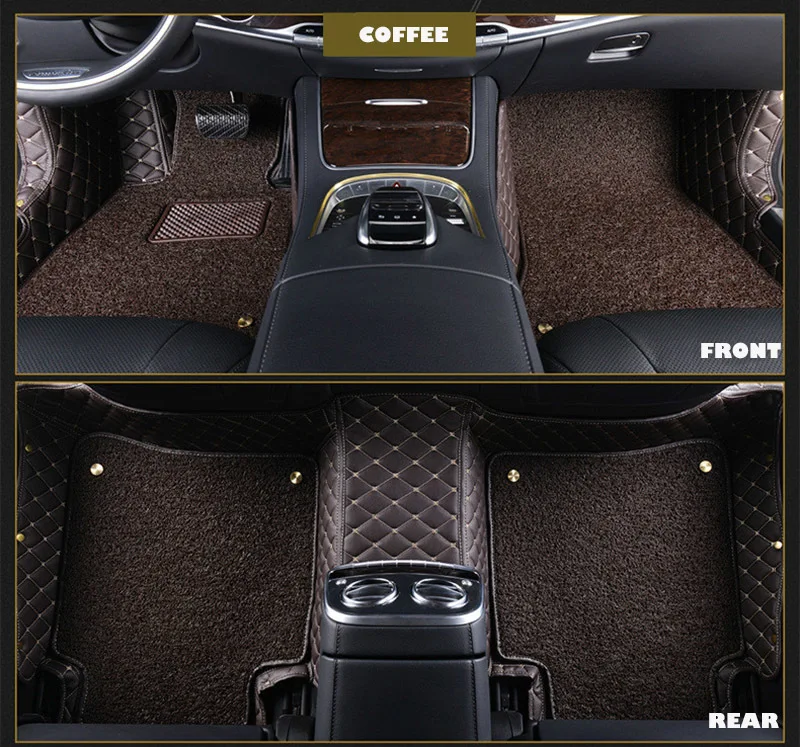 

Custom car floor mats for BMW F10 F11 F15 F16 F20 F25 F30 F34 E60 E70 GT X1 X3 X4 X5 X6 car accessorie car styling