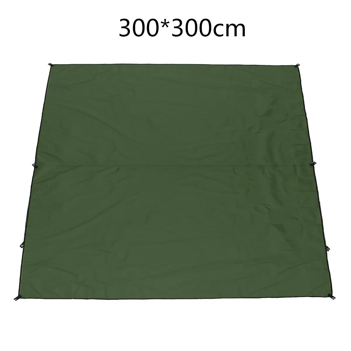Водонепроницаемый солнцезащитный навес Защита от Солнца Открытый навес сад патио бассейн навес парус тент Кемпинг палатка для пикника - Цвет: green 300x300cm