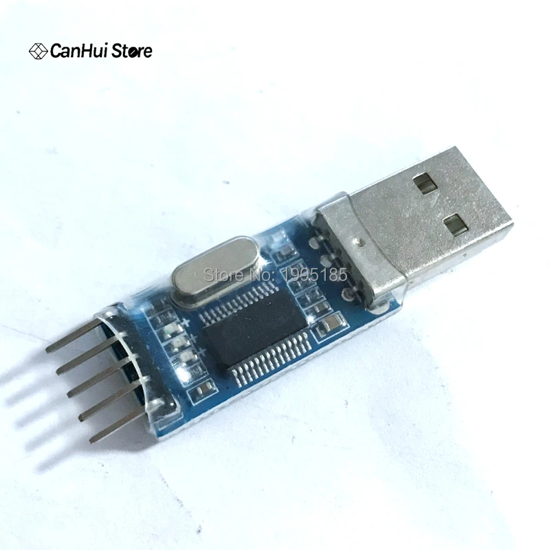 1 шт. USB к RS232 ttl конвертер адаптер модуль PL2303 с прозрачной крышкой PL2303HX модуль USB к последовательному порту