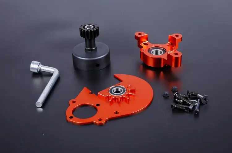 

CNC Clutch Bell Mount and Plate Set for 1/5 scale HPI KM Rovan Baja 5B 5T 5SC
