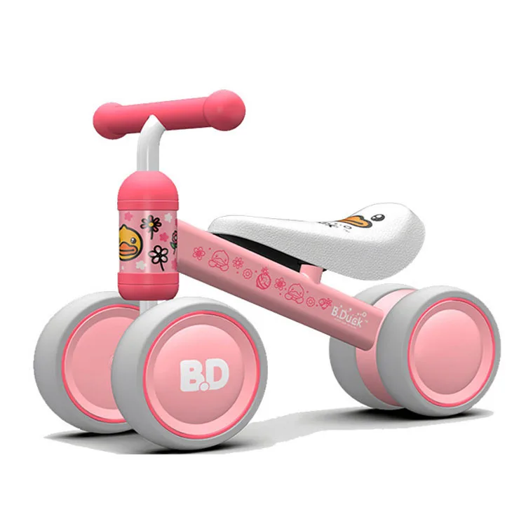 Брендовые Детские балансировочные велосипеды, скутер, ходунки для малышей 1-3 лет, скутер без ножных педалей велотренажер, подарок для младенцев, три колеса