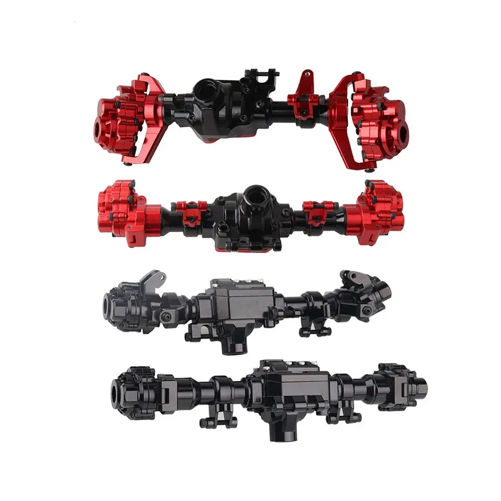 

2PCS CNC Machined Aluminum Front Rear Portal Axle Housing Color for 1:10 Scale Traxxas TRX-4 Crawler Cars